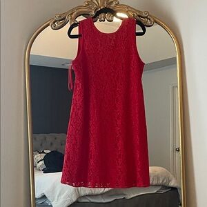 Nine West Scarlet Lace Mini Dress